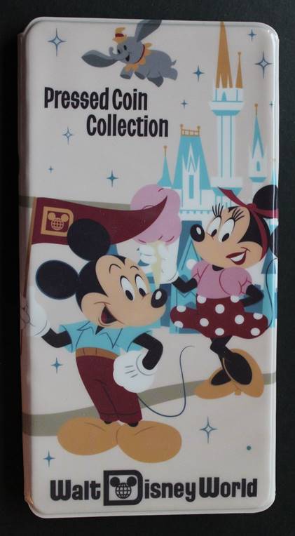 ポスター Disneyland Pressed Coin Collection U.S. Disney World Disneyland penny books