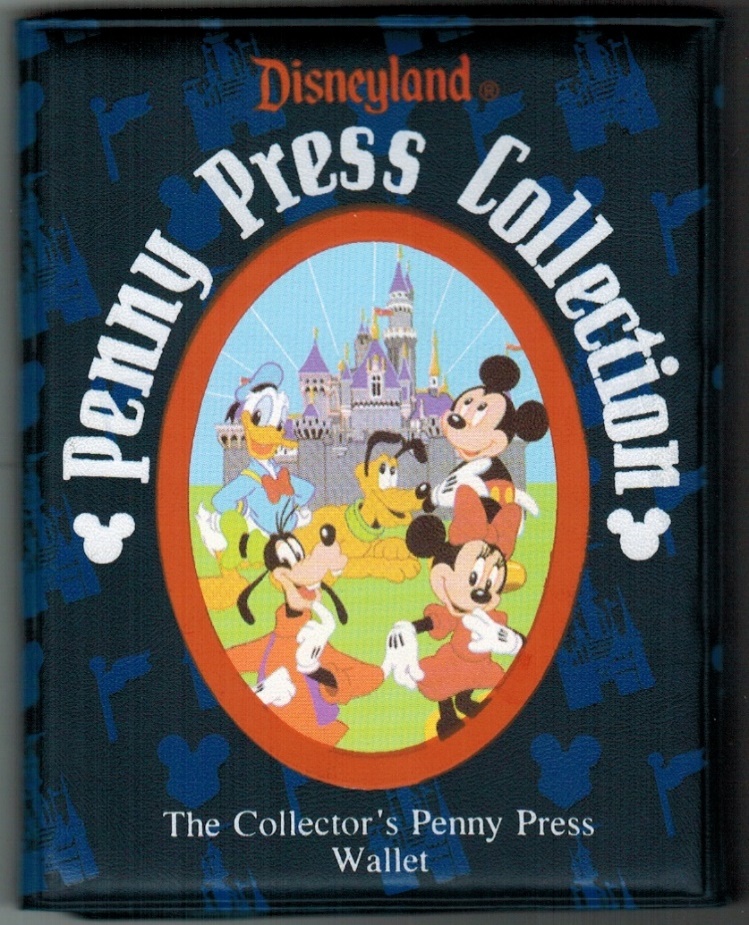 ポスター Disneyland Pressed Coin Collection U.S. Disney World Disneyland penny books